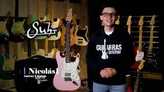Suhr Mateus Asato Rosa demo en español