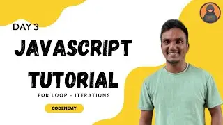 JavaScript Tutorial #3 For loop