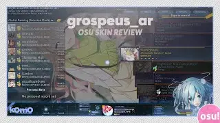 Osu!Skin Release: grospeus_ar (SOUR GRAPES)