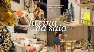 VLOG ORGANIZA E DESABAFA | Não sou boa dona de casa, finalizando decoração de natal, faxina na sala