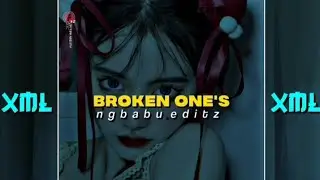 ENGLISH SONG ||| BROKEN ONE'S ||| XML FILE ⤵️ DISCRIPTION BOX CHECK 👇 ALIGHT MOTION