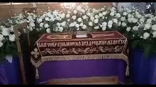 Чин погребения в Великую Пятницу в Храме Покрова Пресвятой Богородицы в Минске 3 мая 2024г.