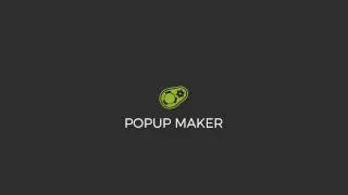 Open Popups in a Few Clicks on Form Submit Using Popup Maker and Contact Form 7