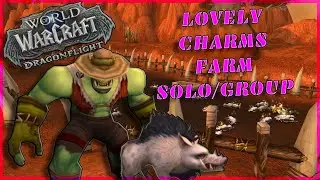 WoW Goldmine - How To Farm Lovely charm's/White Transmog Set's! - Dragonflight 2023