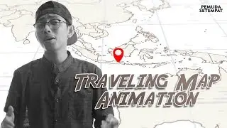 Travel Map Animation - After Effect