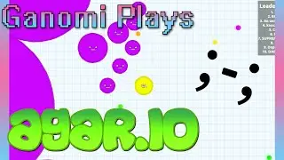 Ganomi Plays: Agar.io - NO PLZ ; -;