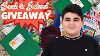 BACK TO SCHOOL HAUL + GIVEAWAY! [supplies you NEED!]