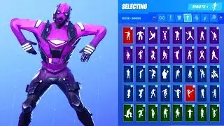 DARK VERTEX SPECIAL EDITION SKIN SHOWCASE WITH ALL FORTNITE DANCES & EMOTES