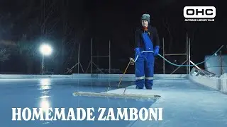 HOMEMADE ZAMBONI - DIY Backyard Ice Resurfacer [Roblin Manitoba]