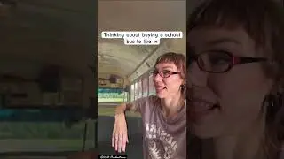 RV or Skoolie? #nomadlife #femaletraveler #skoolie #vanlife