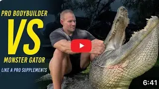 TAKING ON A MONSTER GATOR