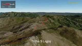 Trilha 5 Lagos ∆ hiking trails ∆ 3d-trail.com/brazil/