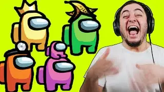 YALANCI KATİL KİM? 10 KİŞİ AMONG US Oynadık #6