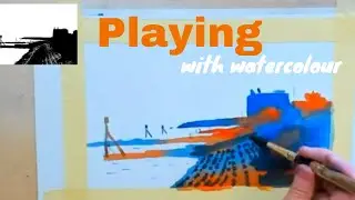 Develop your Drawing - Playing with Watercolours