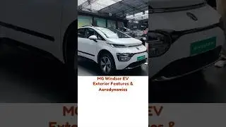 #MG #WindsorEV Exterior and #Aeroglide Design