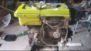 у мотоблока.мототрактора разбивает маховик.устраняем дефект.