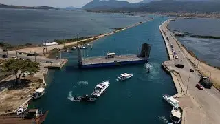 Άνοιξε ξανά μετά από ένα μήνα η γέφυρα της Λευκάδας