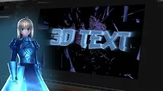 Making 3D Text In After Effects