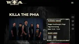 WACKEN OPEN AIR COMPETITION OF THE CLOWN BAND  FROM ASIA JAHAT MULTIVERSE