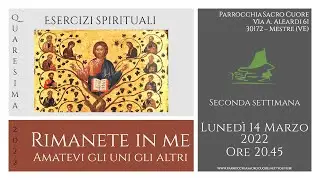 Esercizi Spirituali di Quaresima - 14 marzo 2022