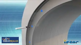 ISCAR INDUSTREALIZE - Wind Power - Main Bearing Housing -  Thread Milling