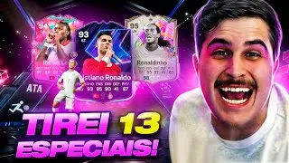 FUT BIRTHDAY TÁ INSANO! TIREI 13 ESPECIAIS NO BANQUETA E TROUXE O RONALDO PARA A WL!