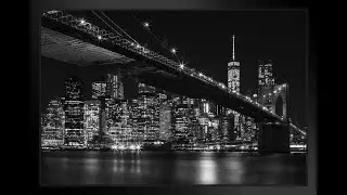 The Wind Blows in the Cities ( Piano Ambient Music )