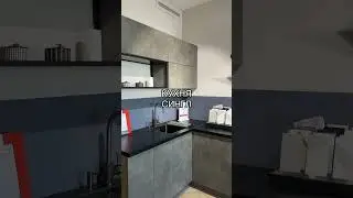 Кухня СИНГЛ ЛДСП Бетон Чикаго Egger #кухня #kitchen