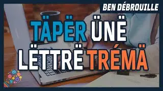 Comment faire une lettre accent tréma minuscule et majuscule sur un clavier d'ordinateur ?