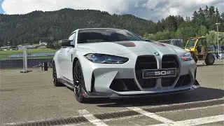 BMW M4 CSL VS STRAIGHT PIPED M4 Safety Car - EXHAUST BATTLE
