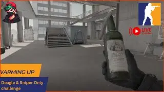 #counterstrike2  - Warm up & Comp/Premier ( Deagle & Sniper Only #challenge   )