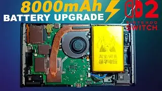 Nintendo Switch 2 8000mAh Battery Upgrade