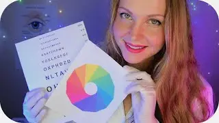 ASMR FRANÇAIS 🌙⭐ ROLEPLAY Ophtalmologue ( gants, lampe, visuels, bruits relaxants )
