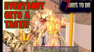 7 Days to Die  Ep 3  | Jobs & Temp Horde Night Base for Alpha 20