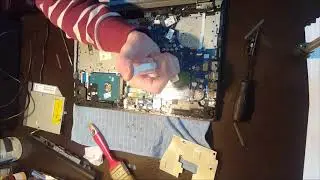 HP laptop 15 bw0xx/Dissolution/Assembling/Clean it from dust/Change the thermo paste