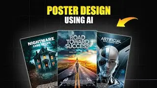 Can AI Make Better Posters Than YOU? | GFX Tutorials