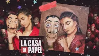 Painting Nairobi from LA CASA DE PAPEL because she is awesome (speedpaint)