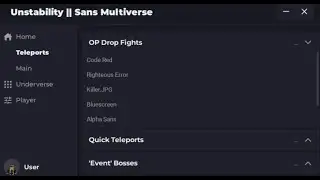 Sans Multiverse Recreation OP SCRIPT/HACK UNPATCHED (INF LV)