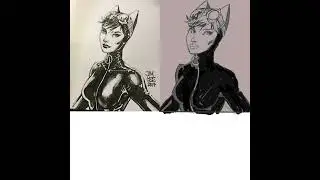 Cat woman by Jim Lee
