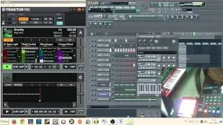 Kotedzky - Gravity Fl studio + traktor midi sync