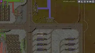 Factorio - busy intersections