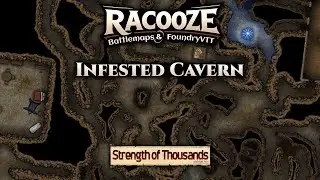 Infested Caverns - Strength of Thousands - Dungeondraft Timelapse
