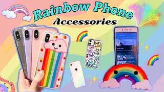 DIY EASY RAINBOW PHONE ACCESSORIES |Ghelyn Mae