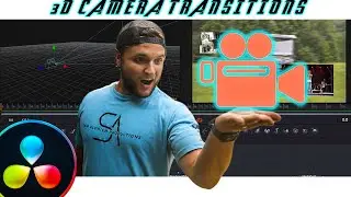 3D CAMERA TRANSITIONS in DaVinci Resolve 16
