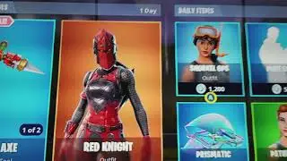 Buying Red Knight! Season 2 (Fortnite: Battle Royale)