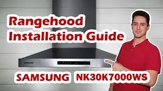SAMSUNG NK30K7000WS Rangehood installation guide.