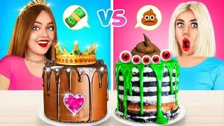 Thử Thách Trang Trí Bánh Giàu Vs Nghèo | Cuộc Chiến Đồ Ngọt Hay Nhất bởi RATATA POWER