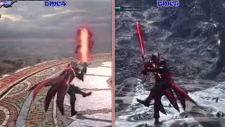 DMC 4 Vs DMC 5  | Dante Dark Slayer & Devil Trigger | Comparison