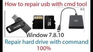Sd card repair: How To Repair a Corrupted USB/SD Card/Hard Disk How to fix?