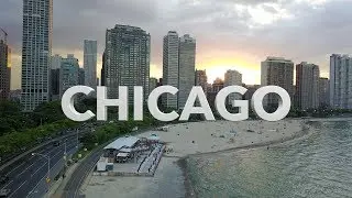 Chicago Drone - Lake Michigan Aerial